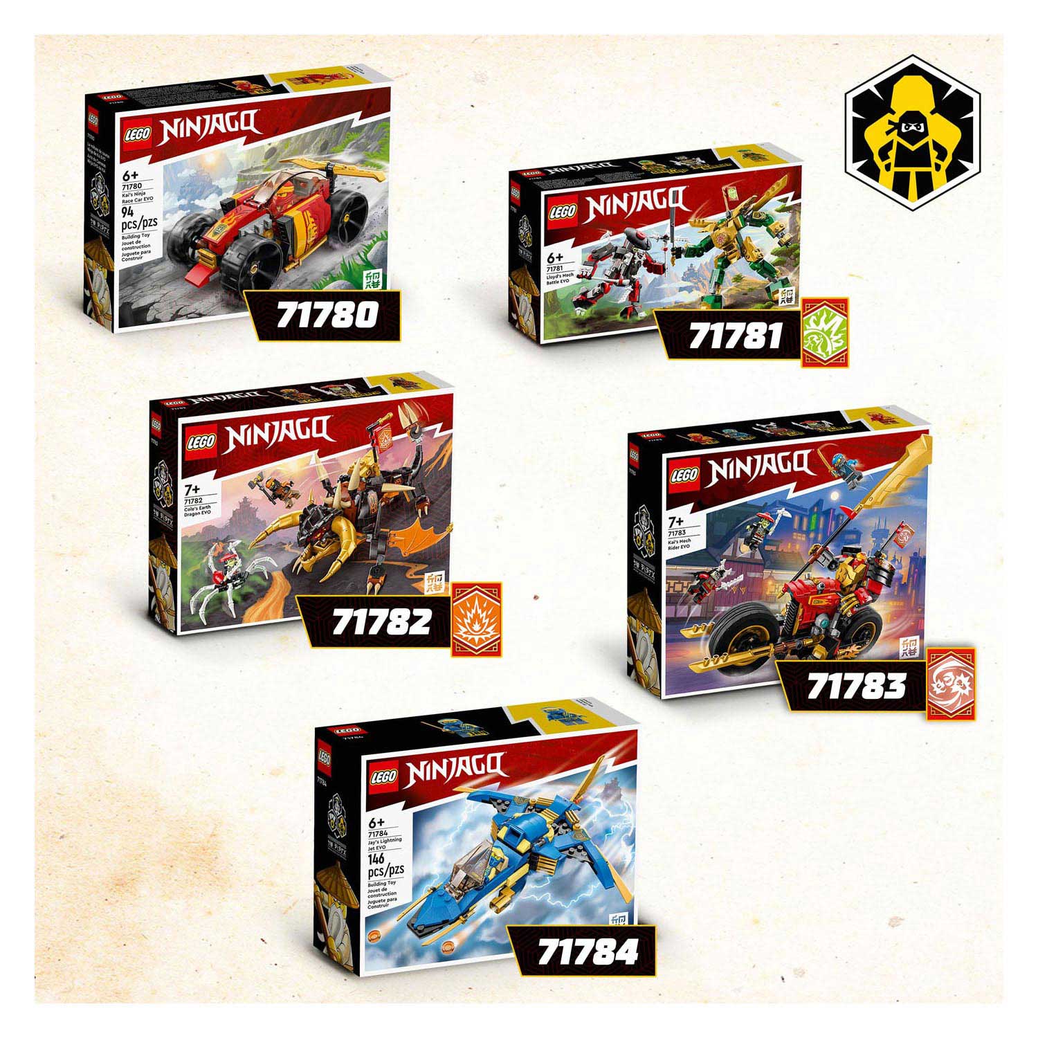 LEGO Ninjago 71783 Kai's Mech Rider EVO