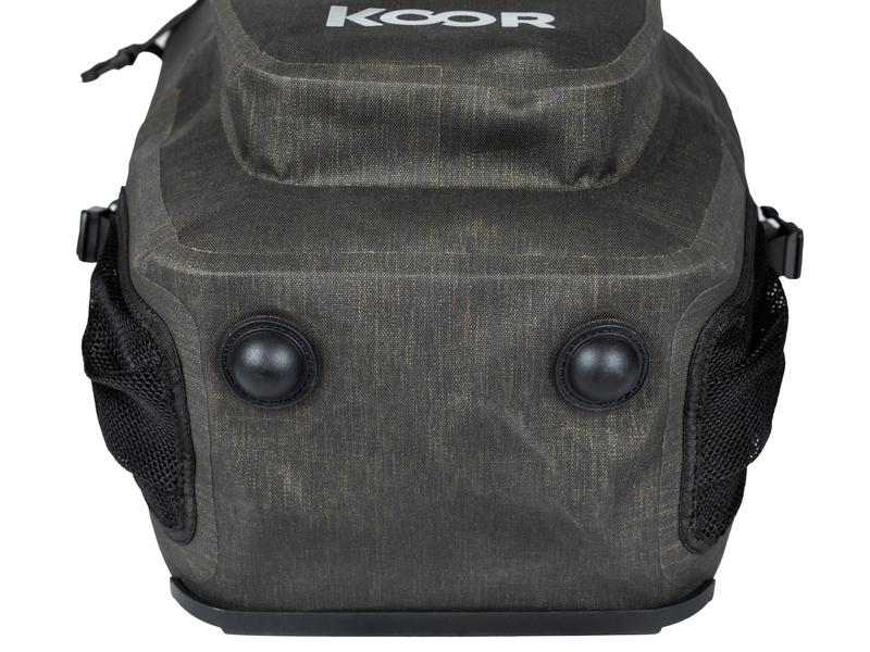 KOOR Gepäckträgertasche Maggia 20L Wasserdichte und robuste Velotasche