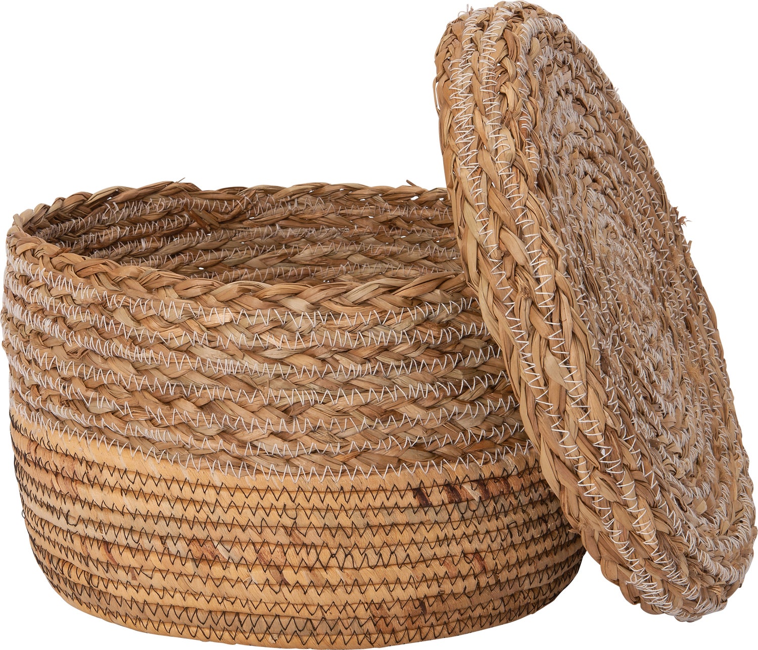 Intratuin opbergmand Vijs naturel D 28 H 18 cm