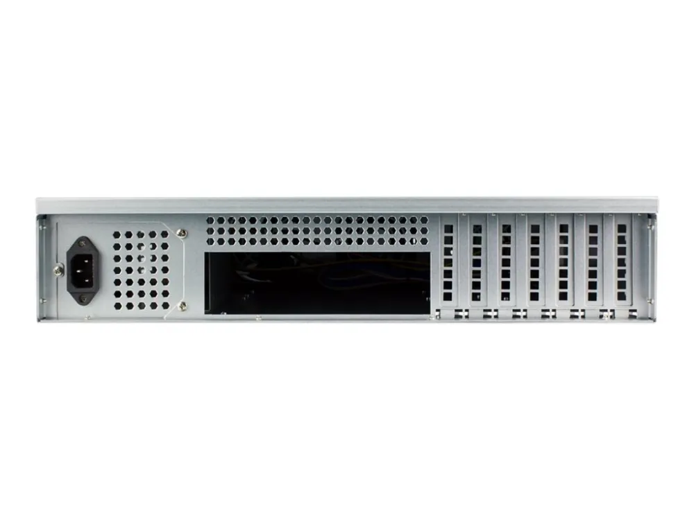 FANTEC SG-290 - Rack-monterbar - 2U - ingen strømforsyning (ATX) - sort, sølv - USB