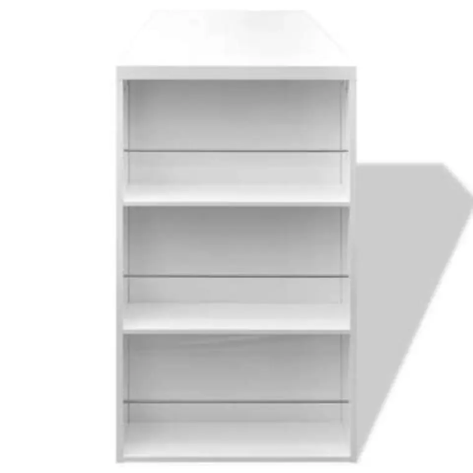 vidaXL - Bartafel - Wit - MDF