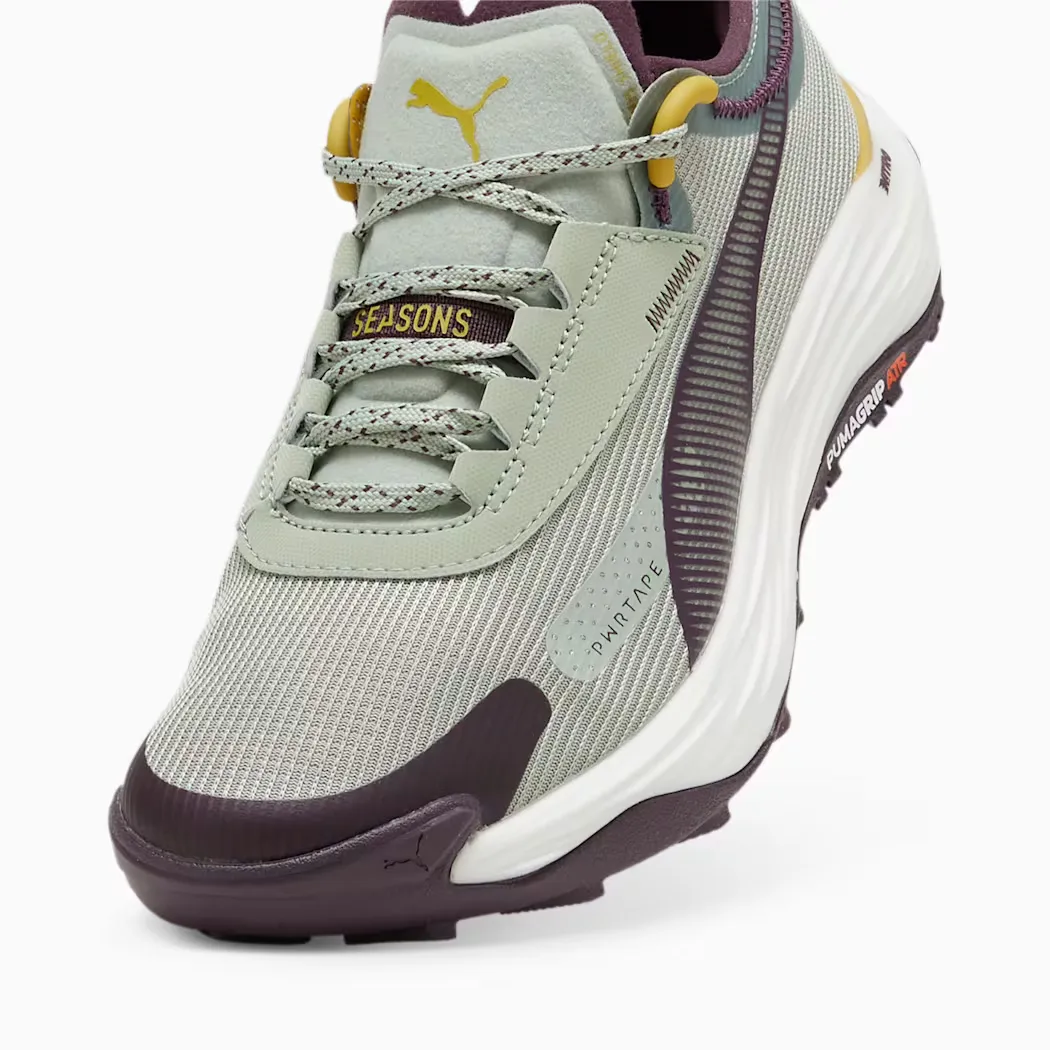 Puma Voyage Nitro 3 Tech Wns Green Fog-midnight Plum-golden Fog