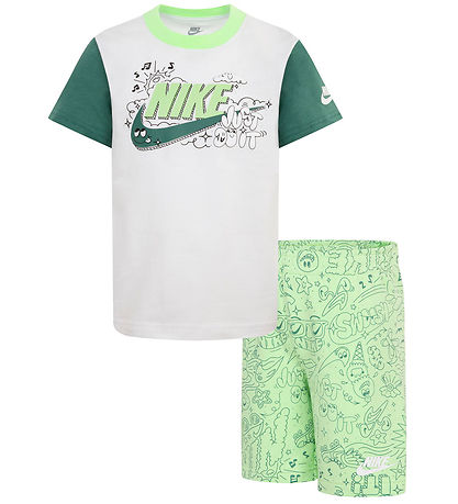 Nike Shorts Set - Shorts/T-Shirt - Dampf Green