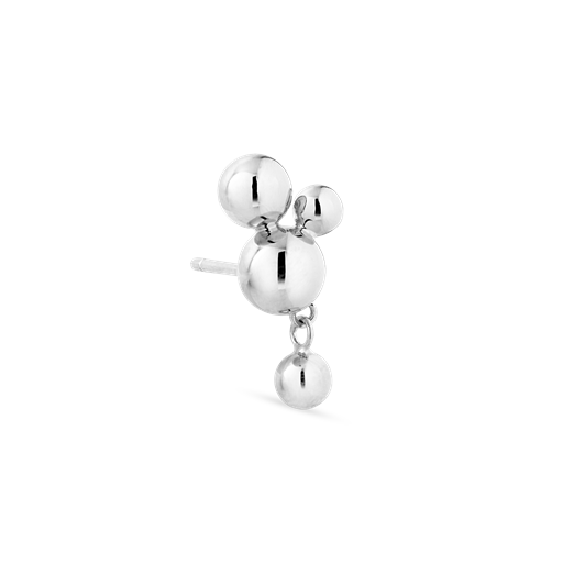 Jane Kønig Atomic Ørering, Silver - Right