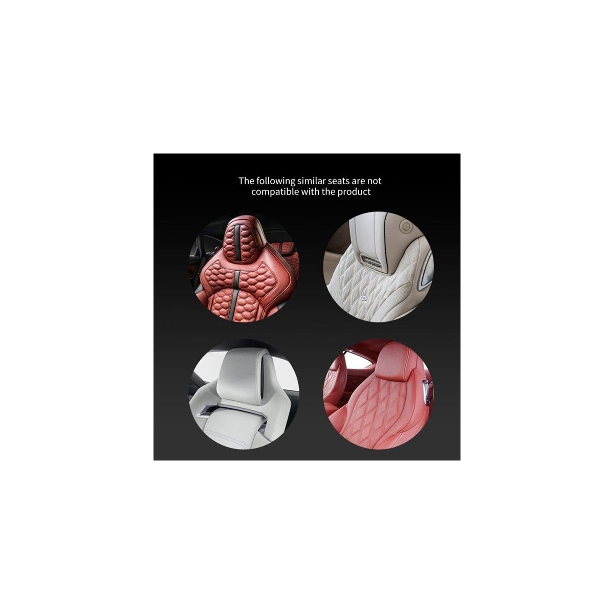 ROCK Universal Holder til bilens nakkestøtte - Mobil & Surfeplate