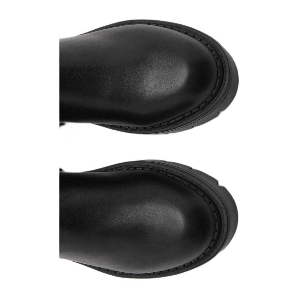 chunky chelsea boots zwart