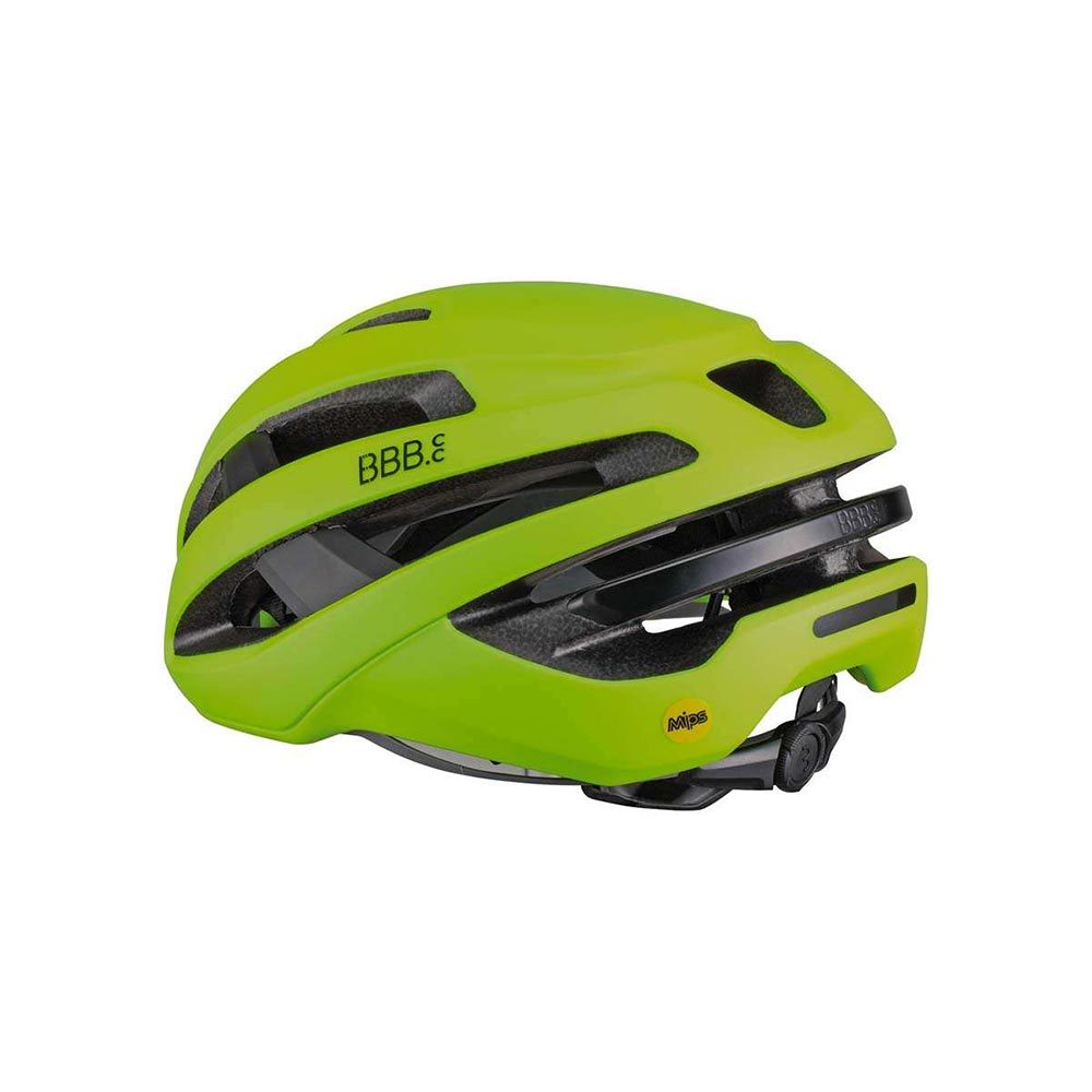 BBB Cycling Maestro MIPS BHE-10 Race Fietshelm Mat Neon Geel