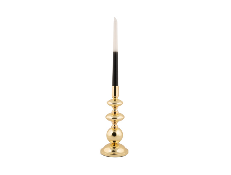 Candle Holder Dazzle Large PT4075GD Gold plated