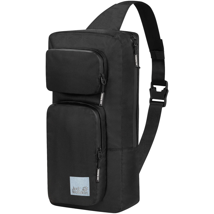 Jack Wolfskin Lyon Cross Over - Umhängetasche 40 cm ultra black