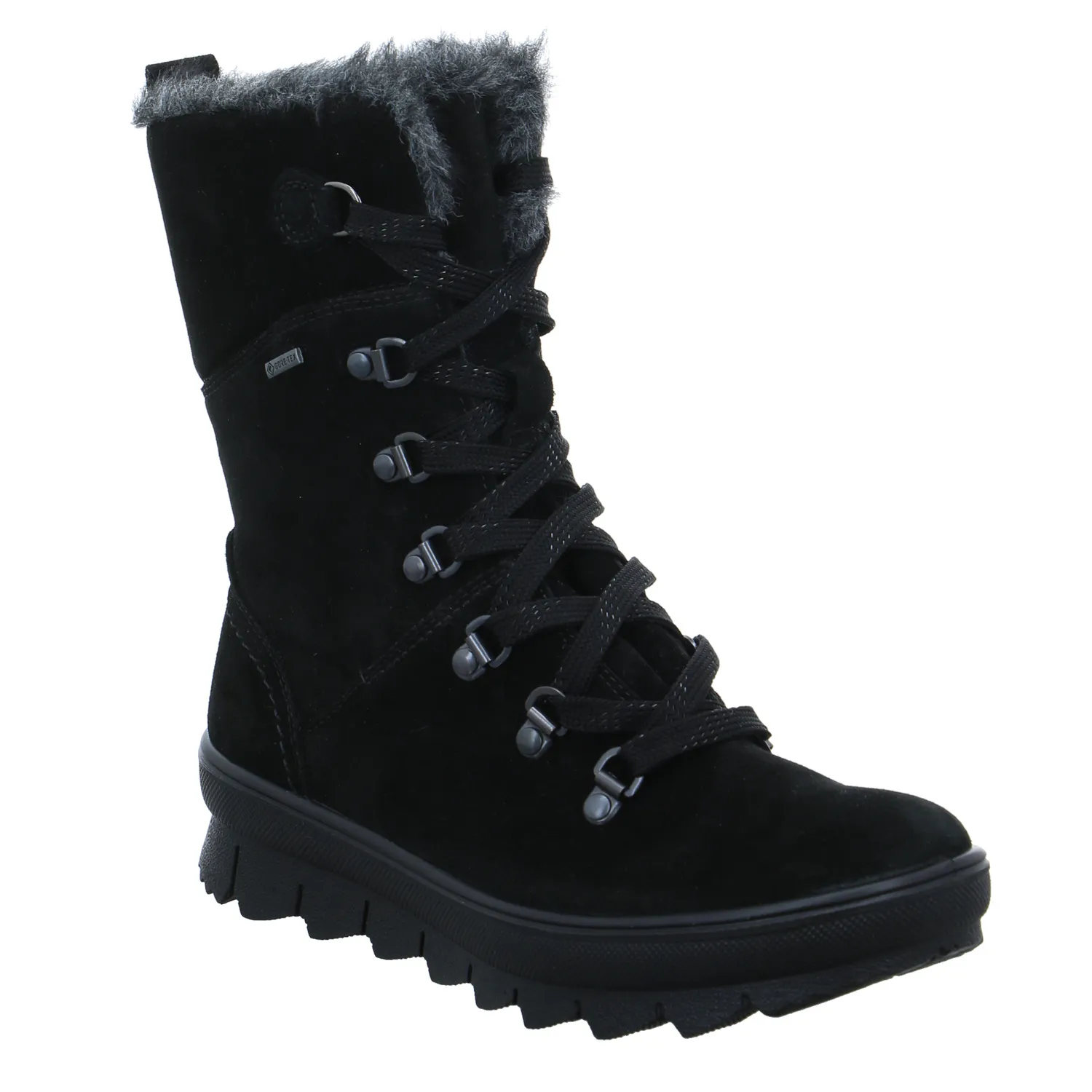LEGERO Snowboot Schwarz Leder  mit Gore-Tex Membrane
