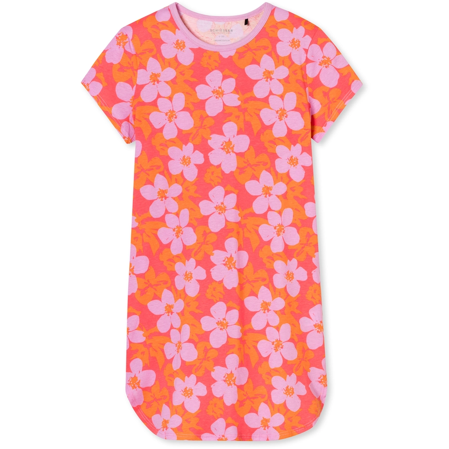 Schiesser Nachthemd Organic Cotton rot