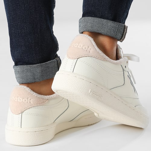 Baskets Femme Club C 85 GV7001 Chalk Soft Ecru Harbor Green