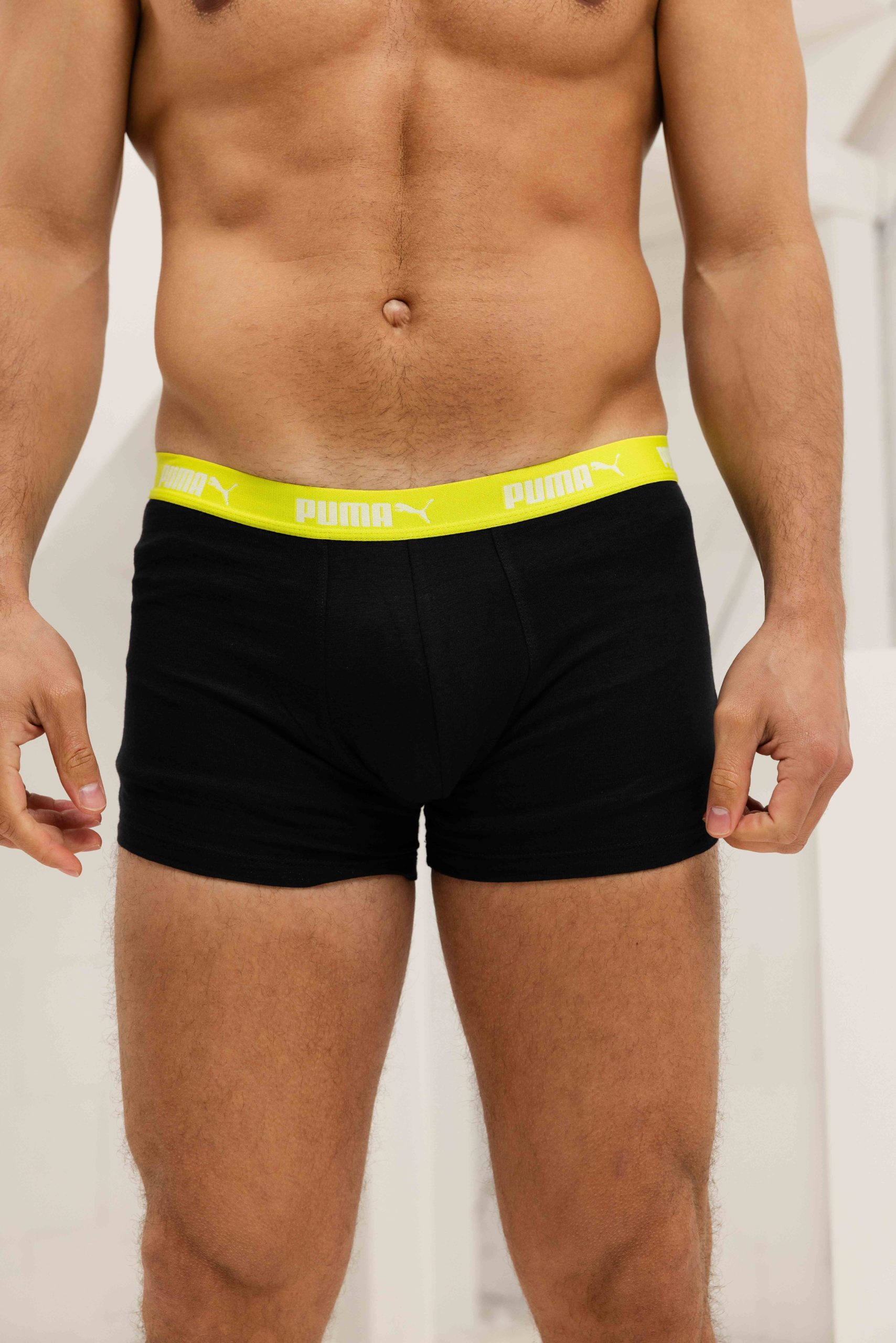 Puma Promo Boxershort Heren 12-Pack Zwart/Oranje/Blauw/Geel