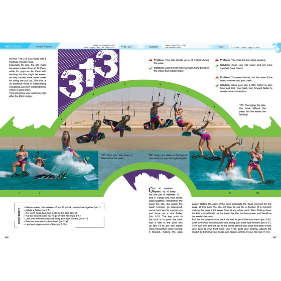 Kiteboarding Tricktionary Hardcover Buch