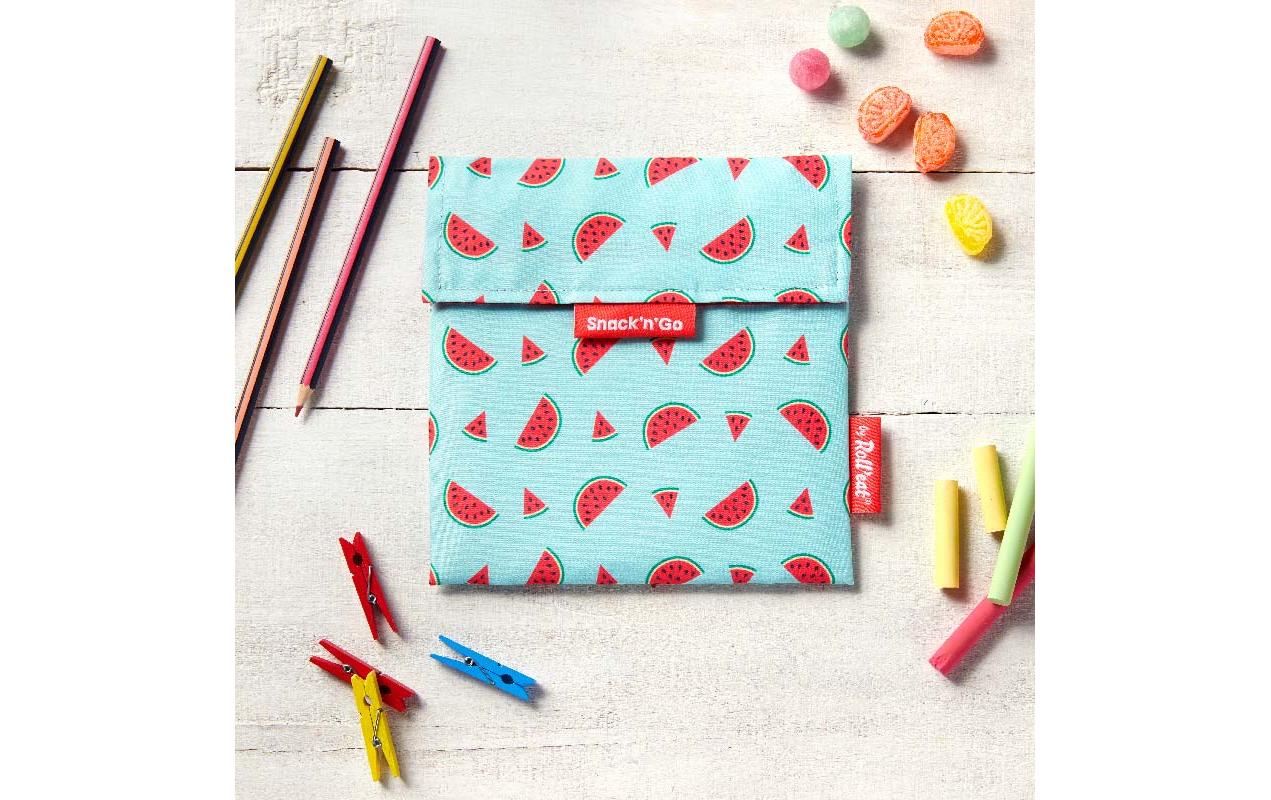 Lunchbeutel Snack'n'Go Fruits Watermelon 18 x 19 cmLunchsack