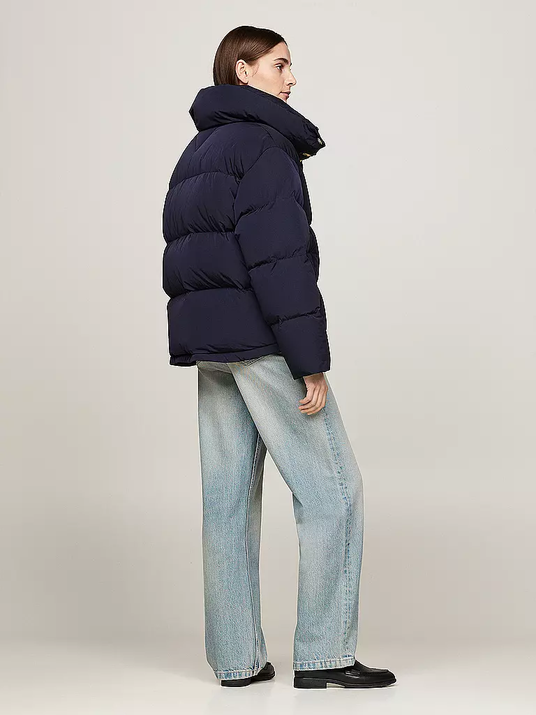 TOMMY HILFIGER Daunensteppjacke dunkelblau