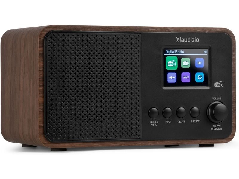 Audizio DAB  Radio Avio Braun DAB  Radio mit Bluetooth