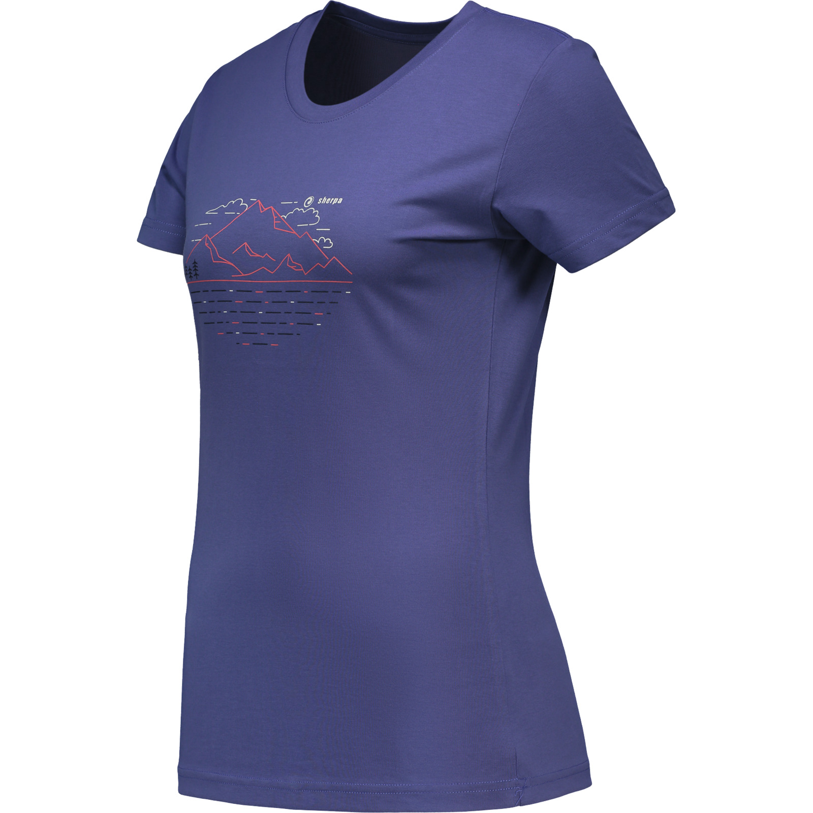 Sherpa Damen-T-Shirt Yongzin XL, flieder