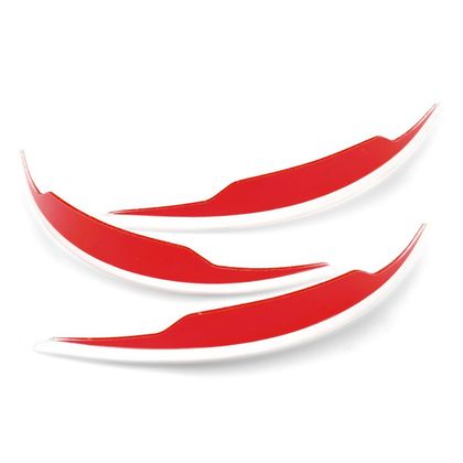 Mud flap 100% LOT DE 3 POUR FORECAST ACURI ET STRATA - Rouge