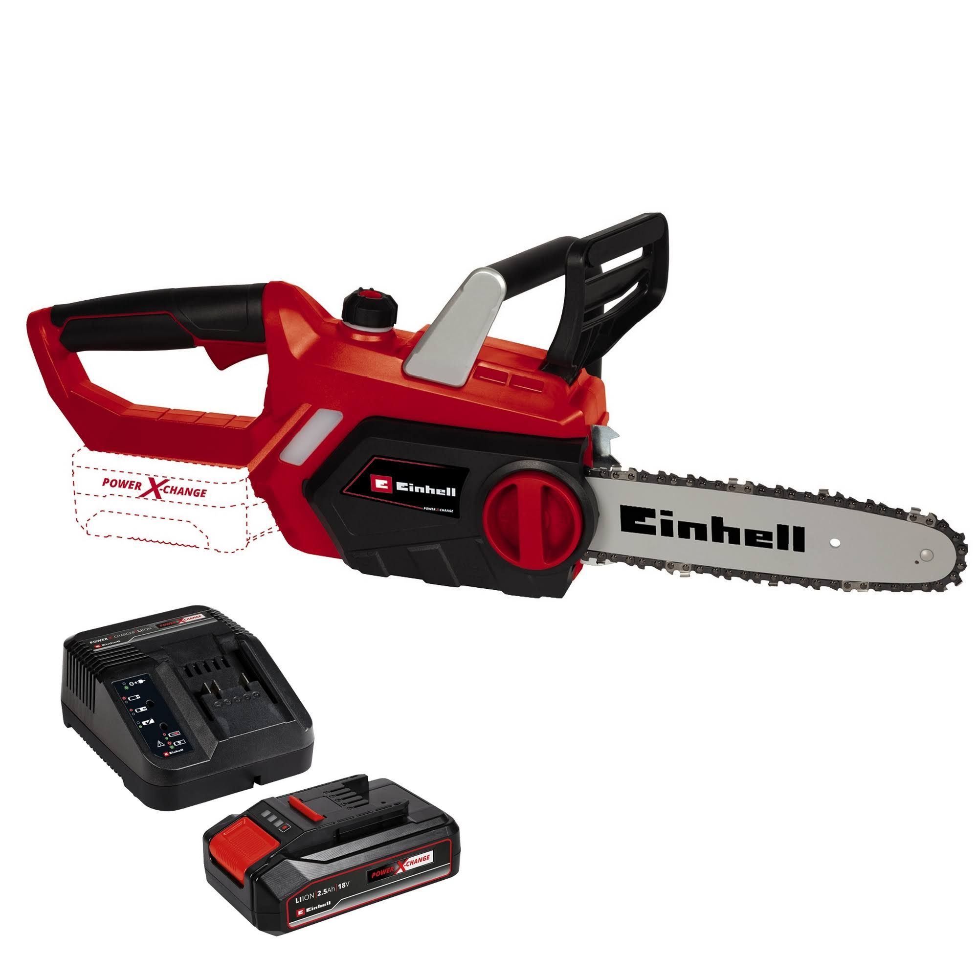 einhell Akku-Kettensäge GC-KS 18 Li Kit