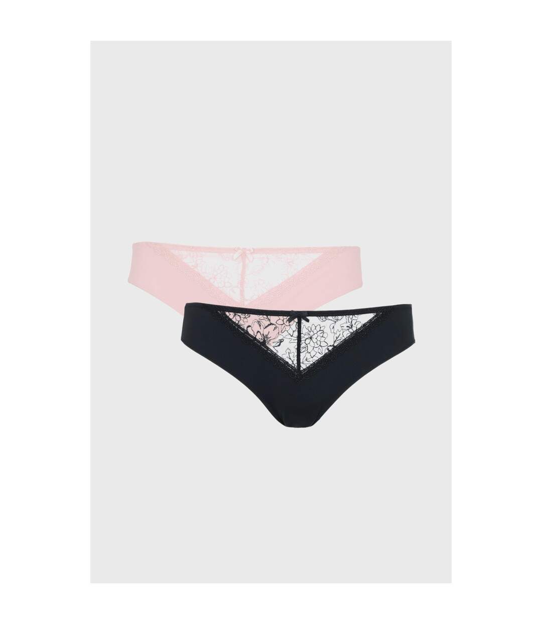Gorgeous - Culottes - Femme (Noir / Rose) - UTDH3541