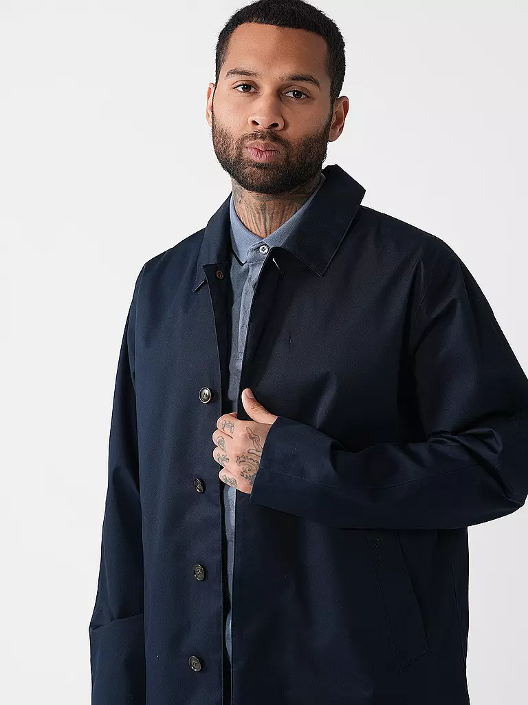 BARBOUR Trenchcoat dunkelblau