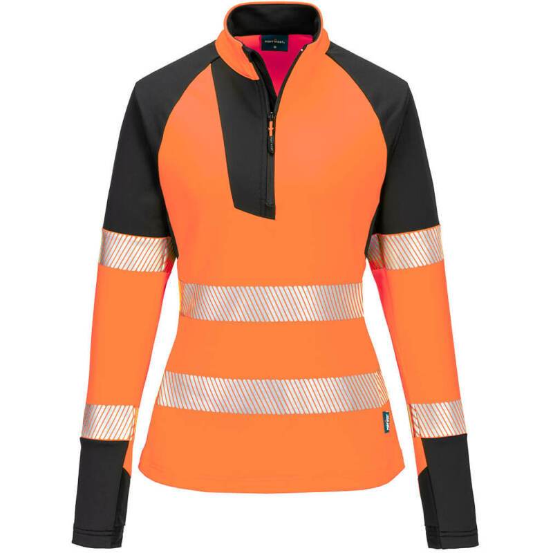 Portwest T173 Sweatshirt zippé HV pour femme PW3