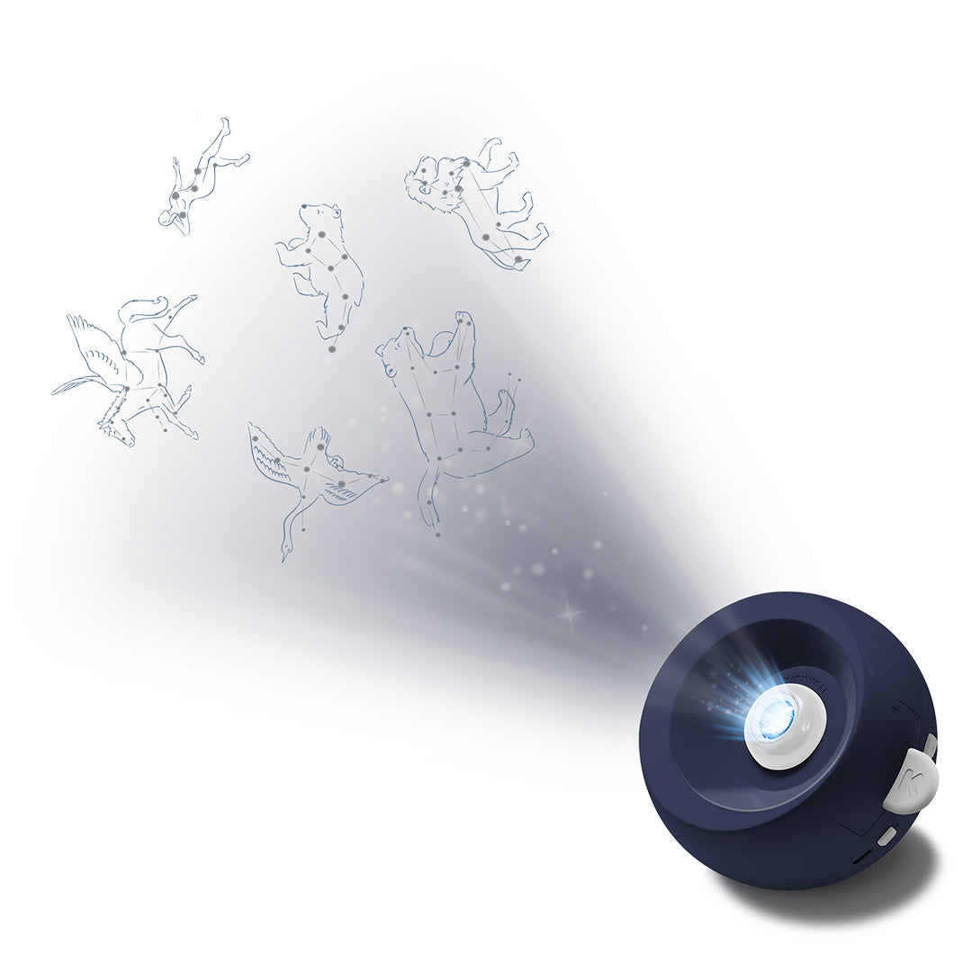 kidywolf kidystar planetarium met 6 discs - galaxy