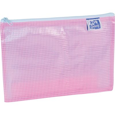 Trousse plate Oxford Spécial Examens - 1 compartiment - disponible dans différentes couleurs - Hamelin