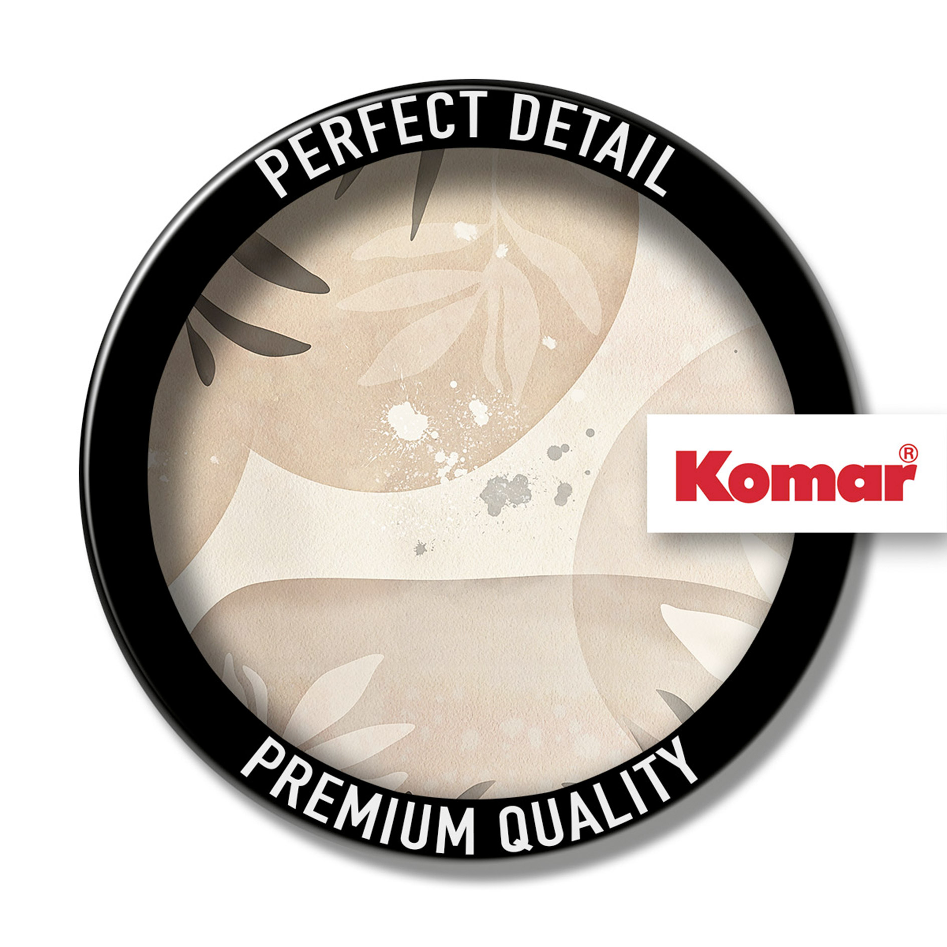 Vlies Fototapete PEARL - beige-grau - 400x250 cm