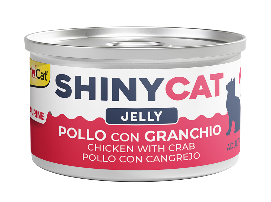COMIDA HÚMIDA PARA GATO GIMCAT FRANGO / CARANGUEJO 70G