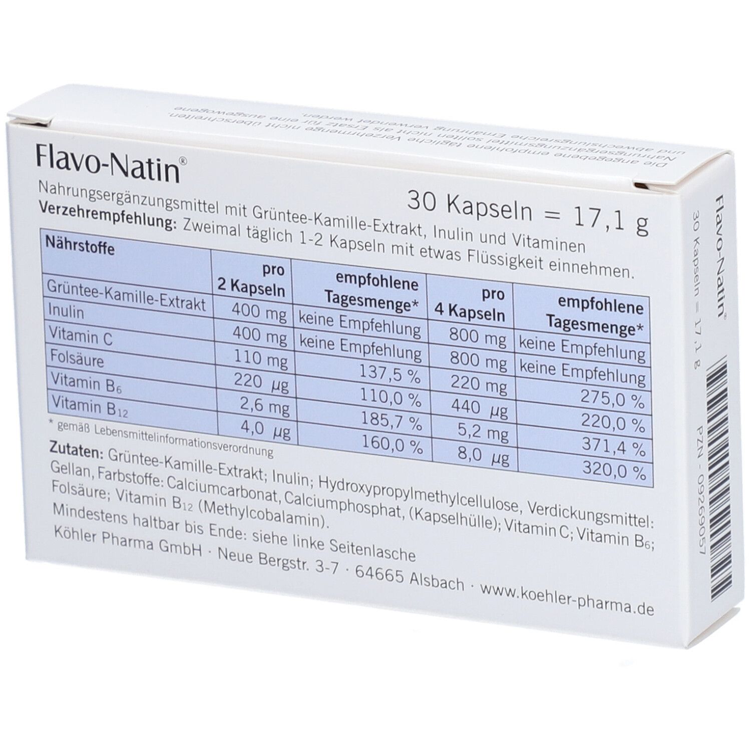 Flavo-Natin® Kapseln