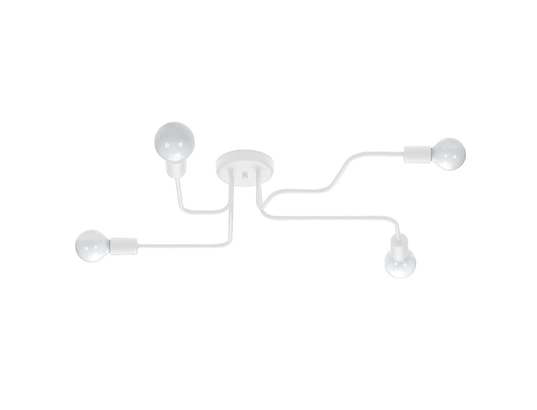 SOLLUX LIGHTING - Lustre vector 4 blanc