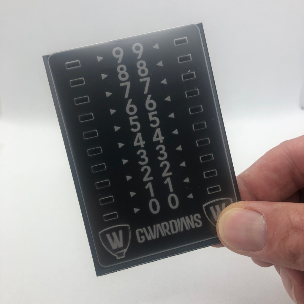Gwardians® Compteur de points Acrylique