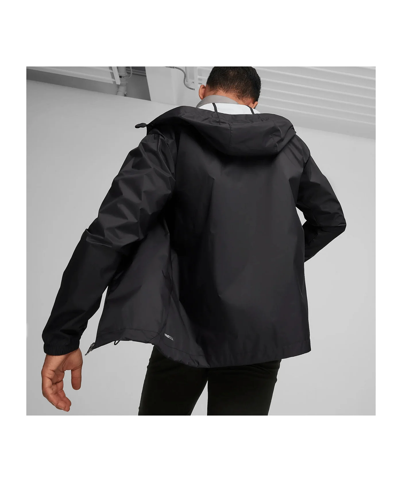PUMA teamFINAL Allwetterjacke Schwarz F03