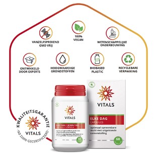 Vitals Elke Dag Capsules 60CP