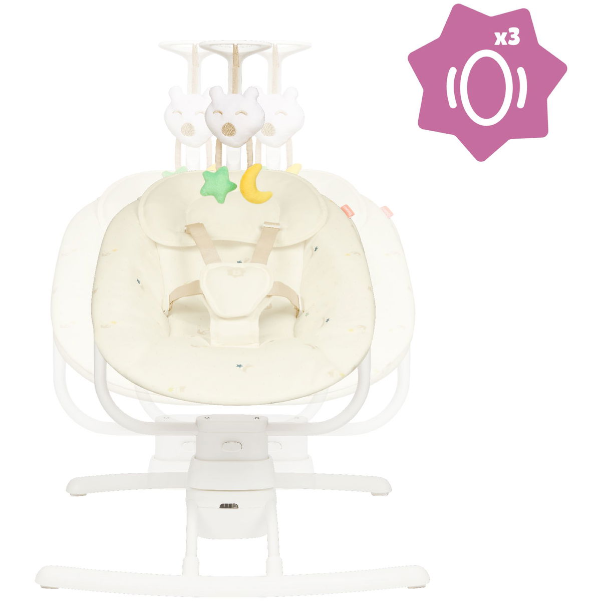 badabullebadabulle   ferngesteuerte Babyschaukel