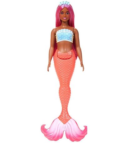 Barbie Puppe - 30 cm - Core - Meerjungfrau - Dark Coral