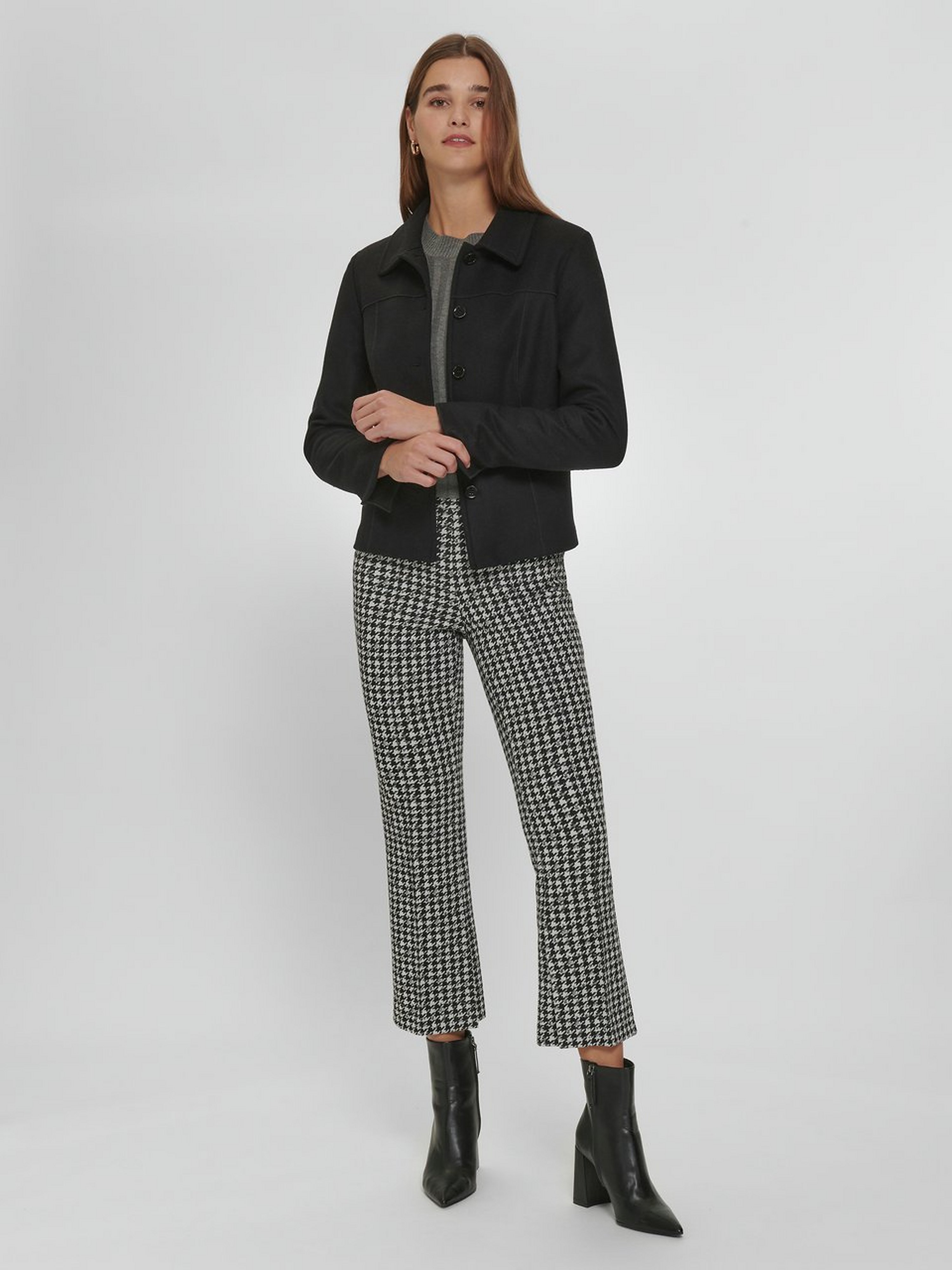 Knöchellange Jersey-Hose