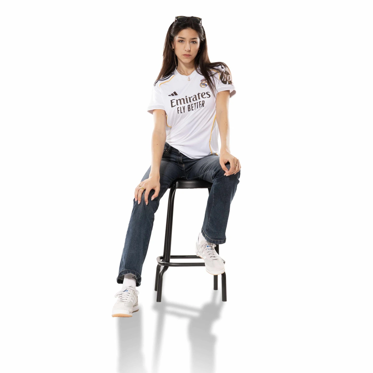 Camisola adidas Real Madrid Primeiro Equipamento 2025-2026 Mulher