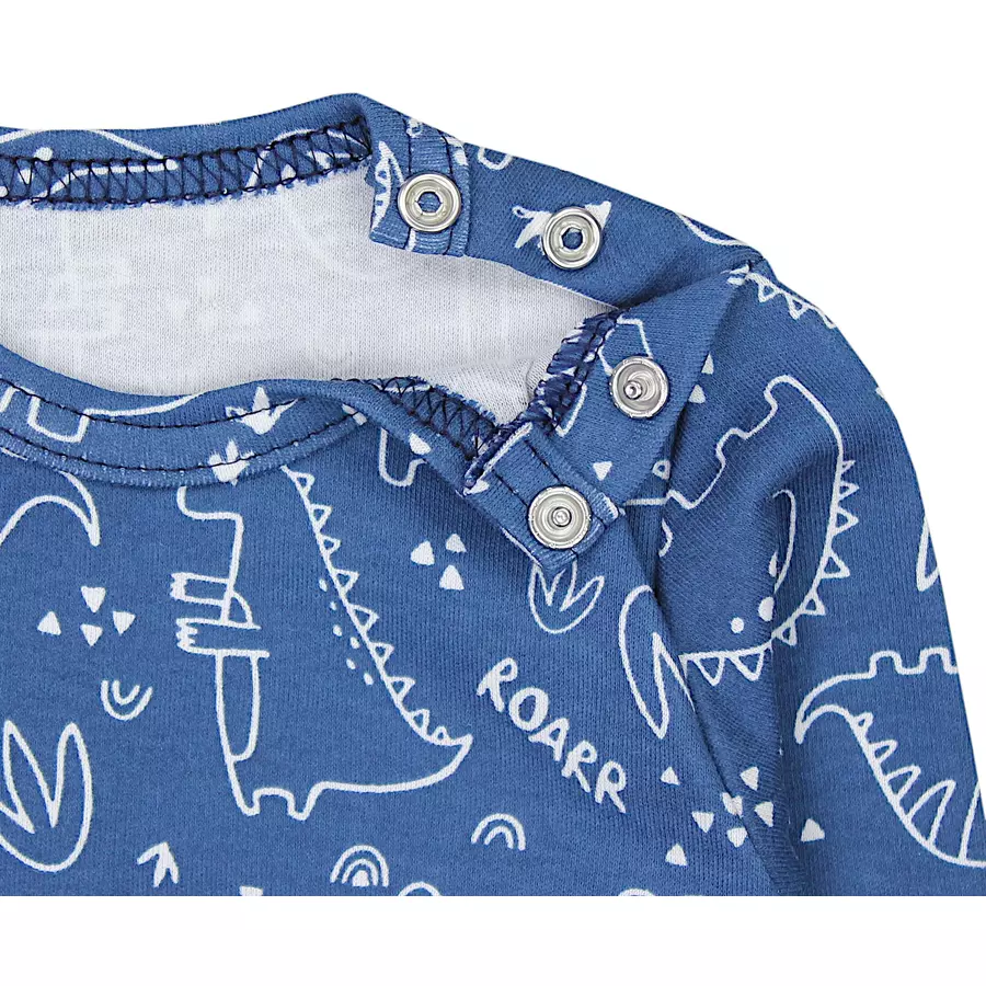TupTam Baby Jungen Langarmshirt 5er Pack denim