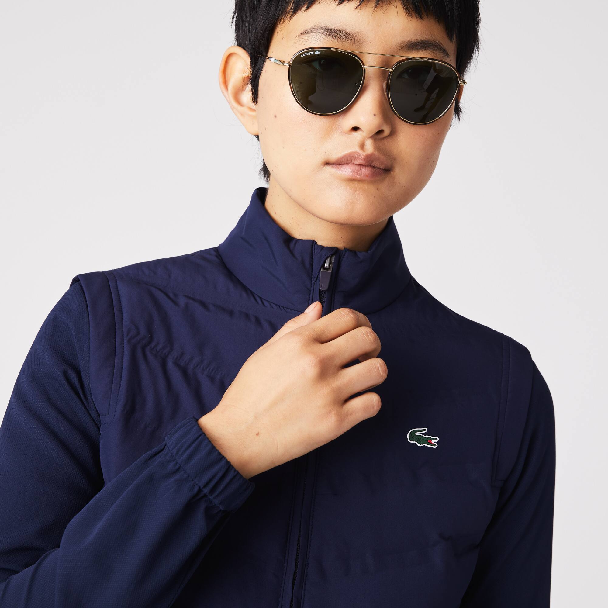 Veste femme Golf Lacoste SPORT matelassée et déperlante Manteaux & Vestes - Bleu - Lacoste - Femme