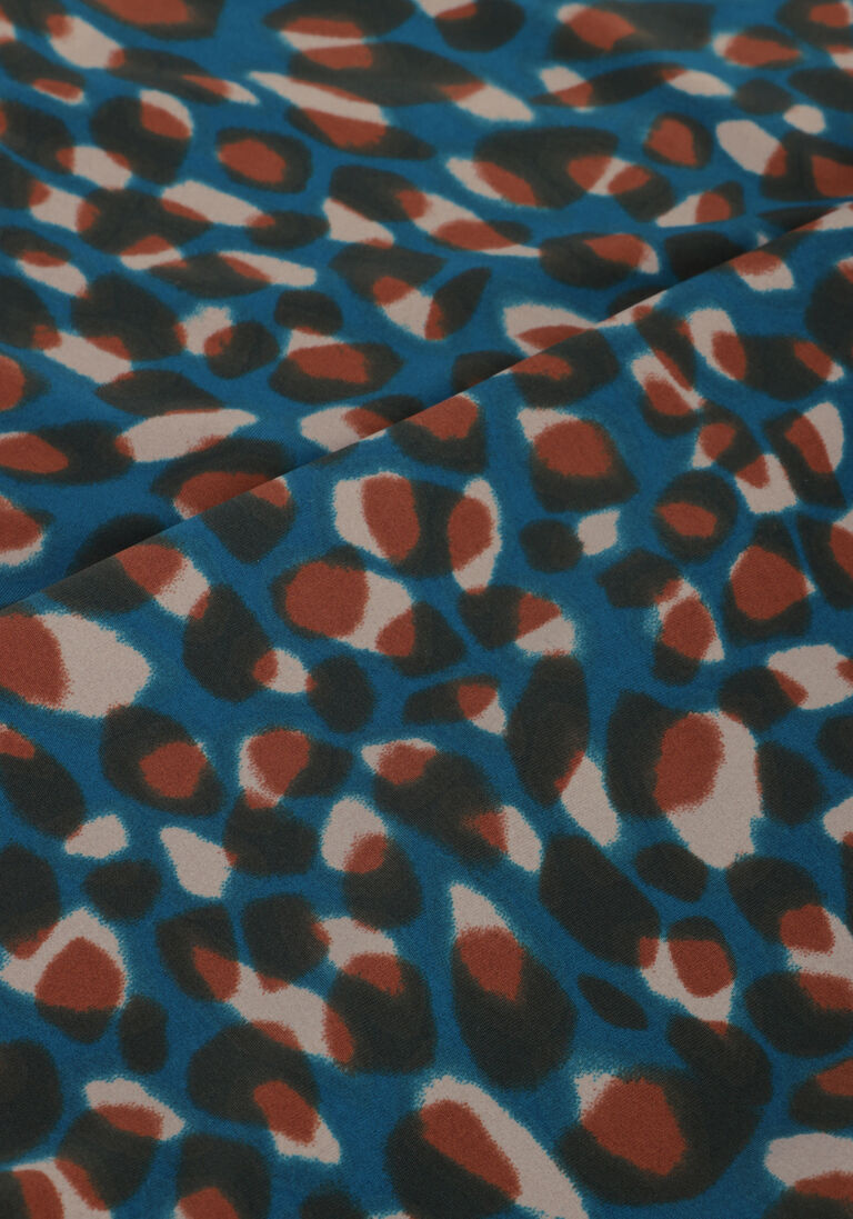 Salty Stitch blauwe salty stitch flared broek scatchy dots flared legging