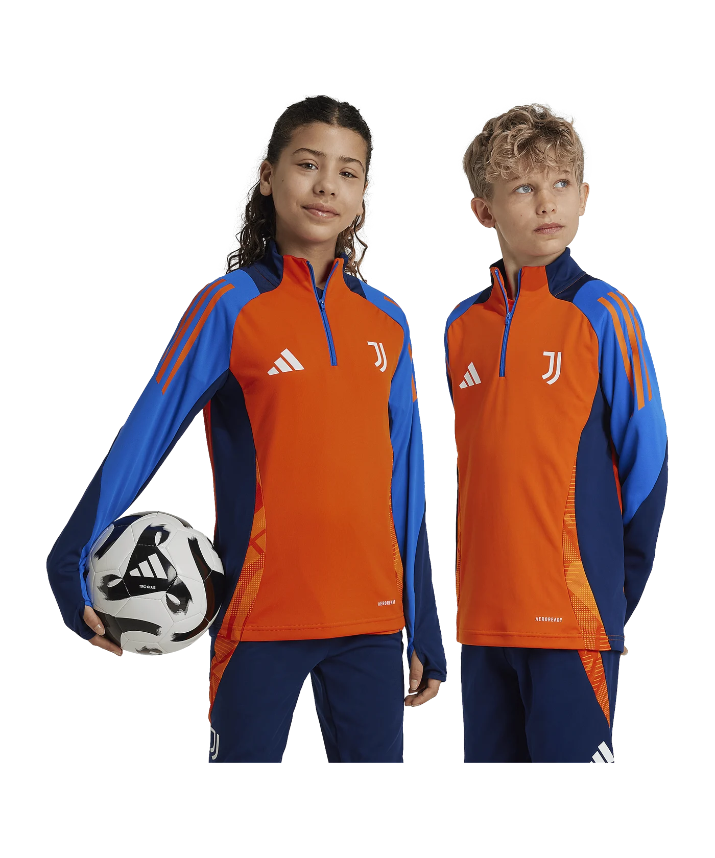 adidas Juventus Turin Sweatshirt Kids Orange