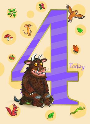 Gruffalo Age 4 Cream
