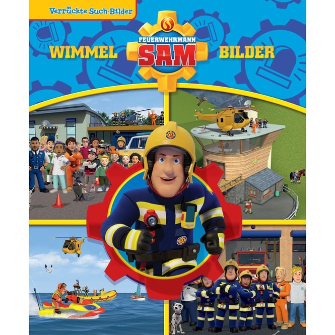 Feuerwehrmann Sam - Verrückte Suchbilder - Wimmelbilder