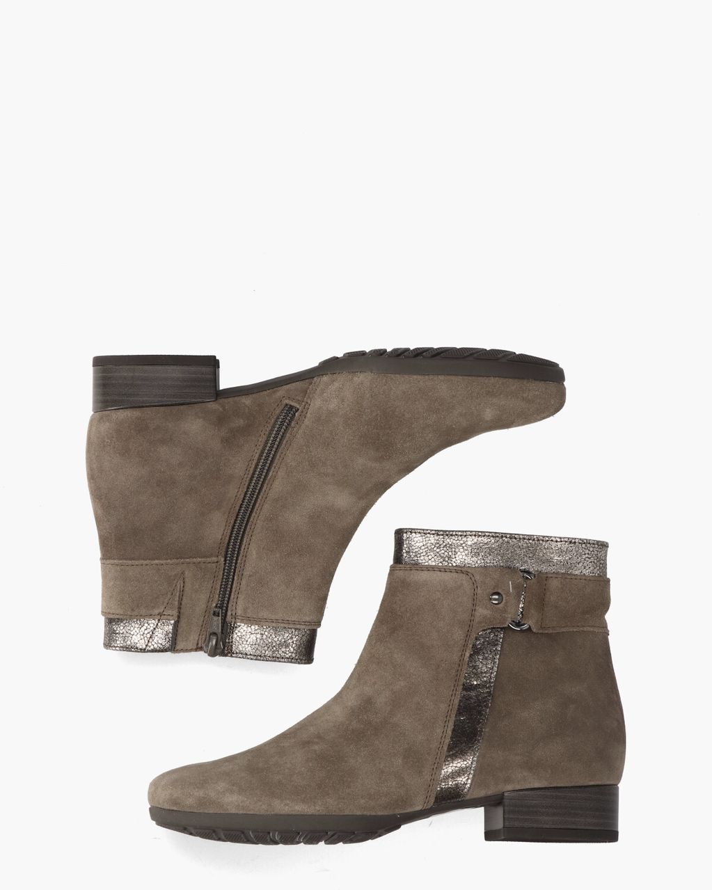 Gabor 32.713.30 Taupe Dames Enkelboots