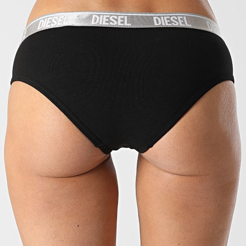 Lot De 2 Culottes Femme Oxys A03988-0PCAH Noir Blanc Argenté