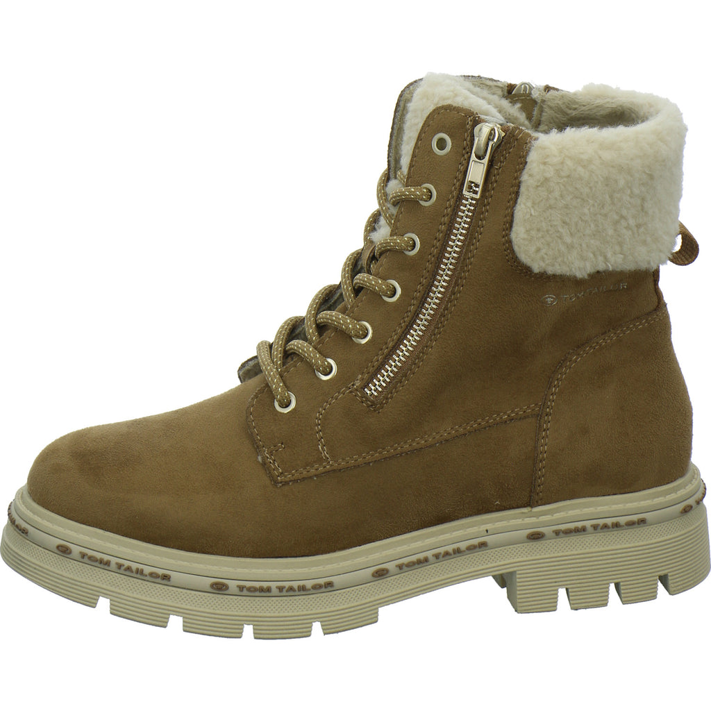 Tom Tailor Shoes Winterstiefel Damen Mittelbraun
