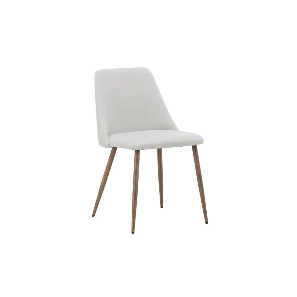Svea - Patel eetkamerstoel linnenlook - beige